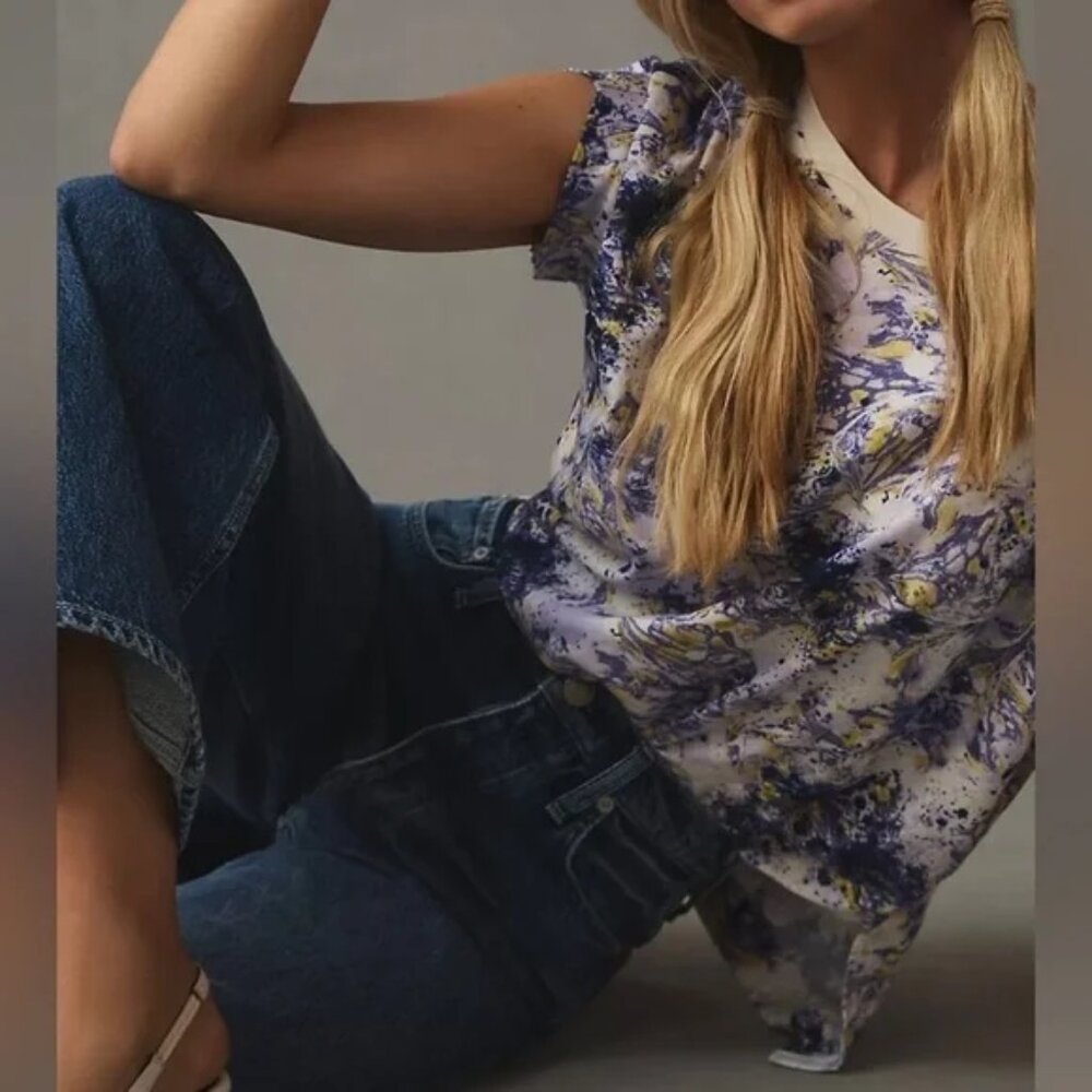 Anthropologie Boxy Tee (New - Medium)